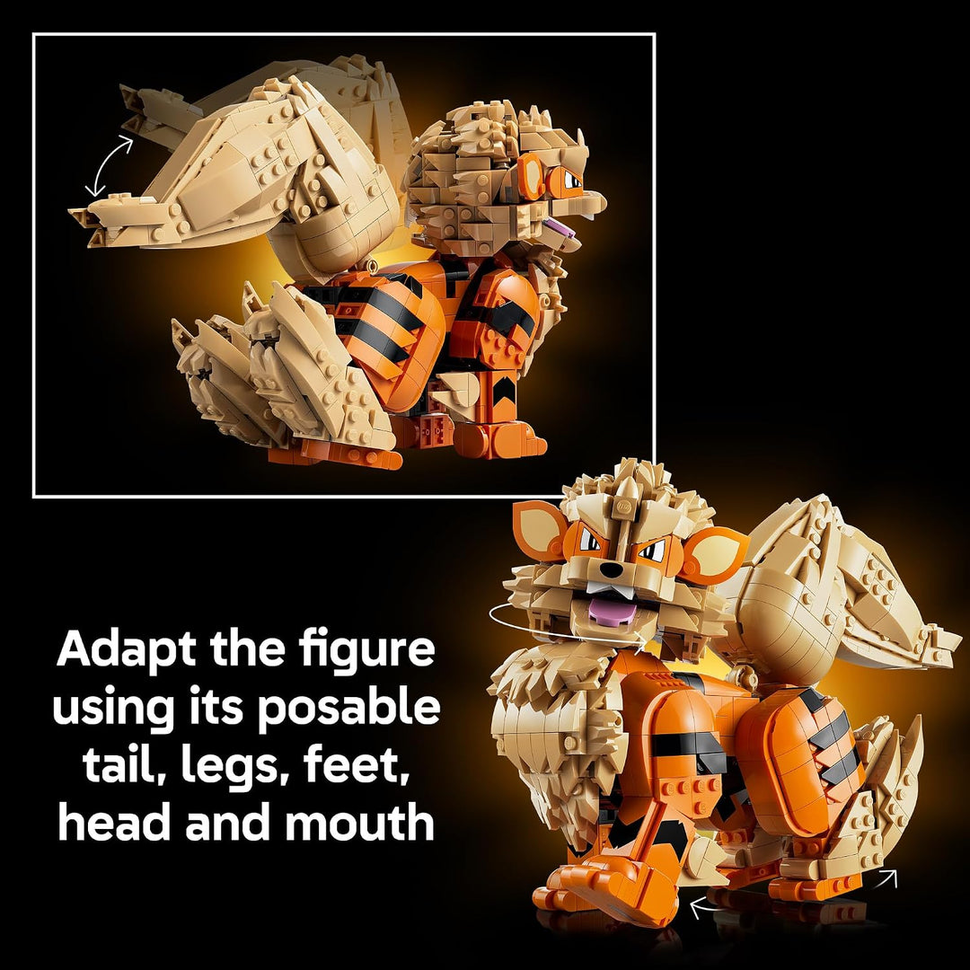LEGO Pokémon Arcanine 72160 | Juego de construcción coleccionable p...
