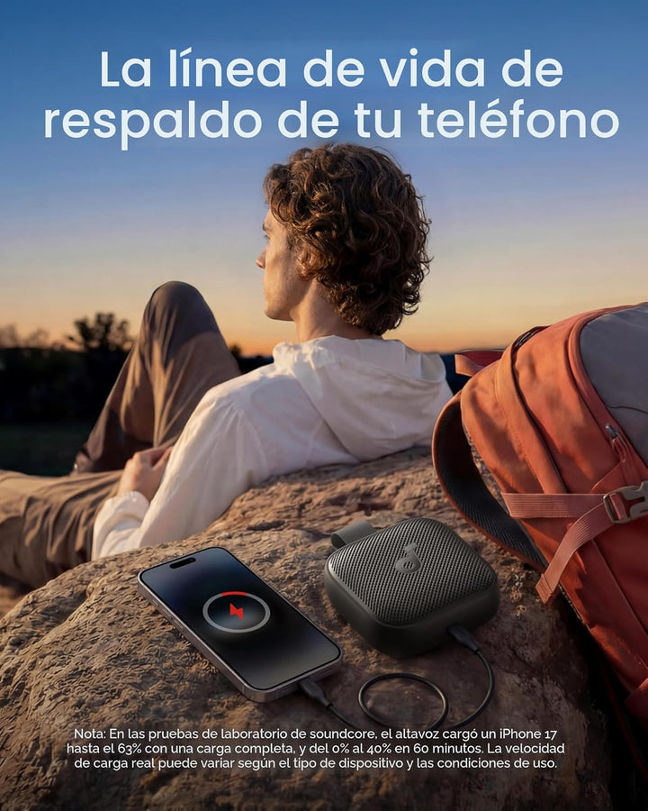 Soundcore Boom Go 3i - Altavoz Bluetooth portátil de Anker, sonido...