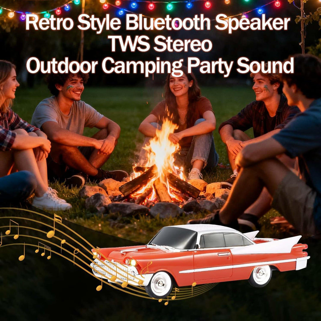 WSTER WS-1965 Replica Altavoz Bluetooth - Diseño retro de cohete de...