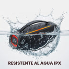 Skullcandy Barrel Mini Altavoz Bluetooth Portátil, IPX7, Batería de 12 horas