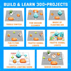 Kit de electrónica para niños de 5 a 7 años, kit de circuito científico de