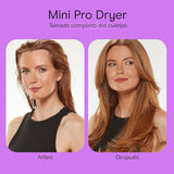 Conair MiniPro Mango plegable Turmalina cerámica Styler\/secador de...