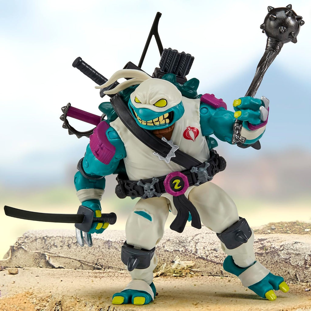 Teenage Mutant Ninja Tortugas x G.I. Joe: Storm Shadow x Slash