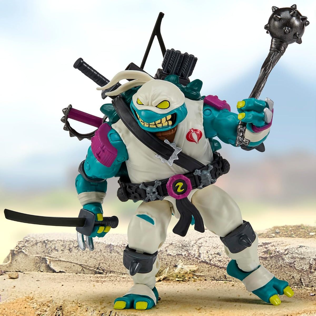 Teenage Mutant Ninja Tortugas x G.I. Joe: Storm Shadow x Slash