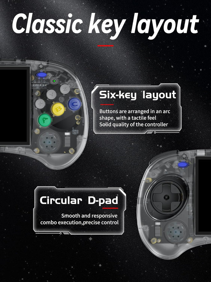 RG ARC-S Sistema de Juegos Portátil Retro Linux RG3566 Pantalla IPS...