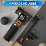 Inflador de Neumáticos para Coche con Rompeventanas y Cortador de C...