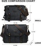 Bolso de mensajero Hombres,Bolso cruzado impermeable,Bolso de hombro Satchel