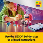 LEGO Creator 31164 - Robot espacial 3 en 1, kit de juguete de construcción para niños con 3 opciones, robot, nave espacial o perro, regalos de cumpleaños para niños y niñas de 8 años