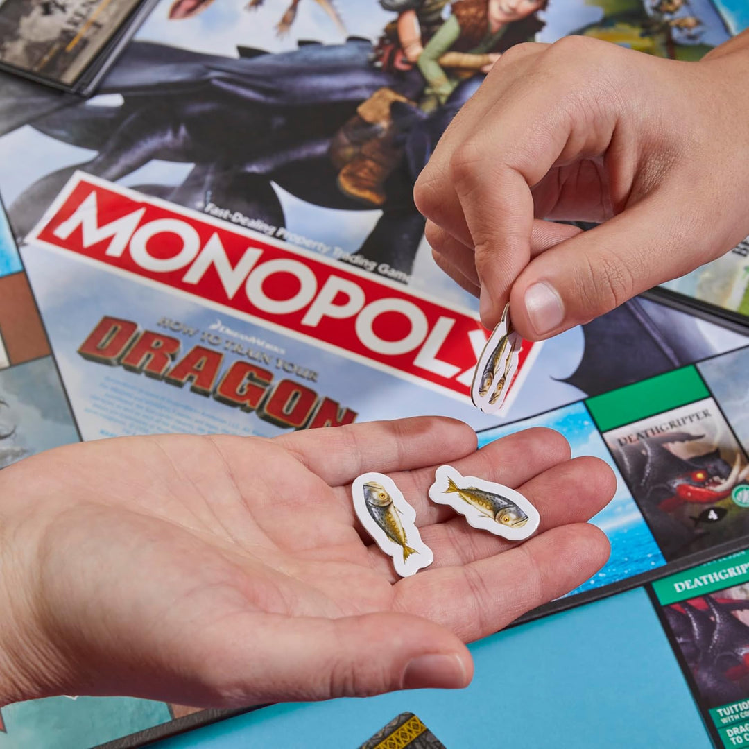 Monopoly DreamWorks - Juego de mesa How to Train Your