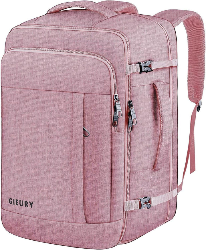 Gieury - Mochila de viaje de 50L para mujeres, aprobada para vuelos...