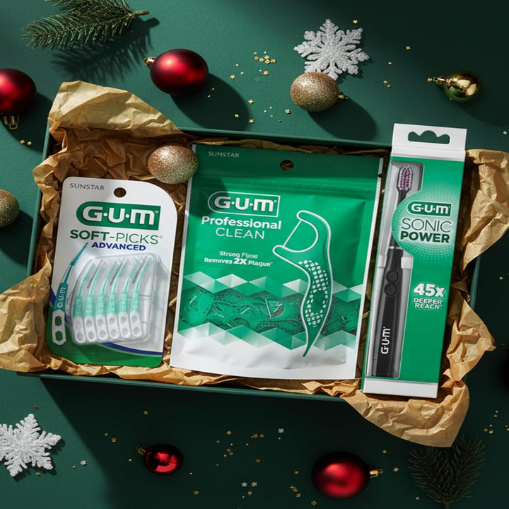 GUM Soft-Picks Advanced, Palillos Dentales Fáciles de Usar para la...