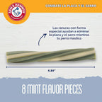 Arm & Hammer Masticables dentales para perros | Golosinas dentales para perros que luchan contra el mal aliento y eliminan placa y sarro sin cepillado | Ideal para perros pequeños y grandes, 1 paquete