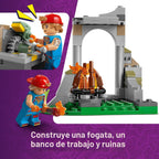 LEGO Fortnite Peely & Sparkplug's Camp - Juego de construcción de videojuegos para niñas y niños a partir de 7 años - Figuras de juguete de Fortnite Peely, Sparkplug y más - Idea de regalo para cumpleaños - 77075