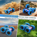 QUNREDA Coche de control remoto, juguetes de autos RC para niños de 6 a 12 años, 1-azul