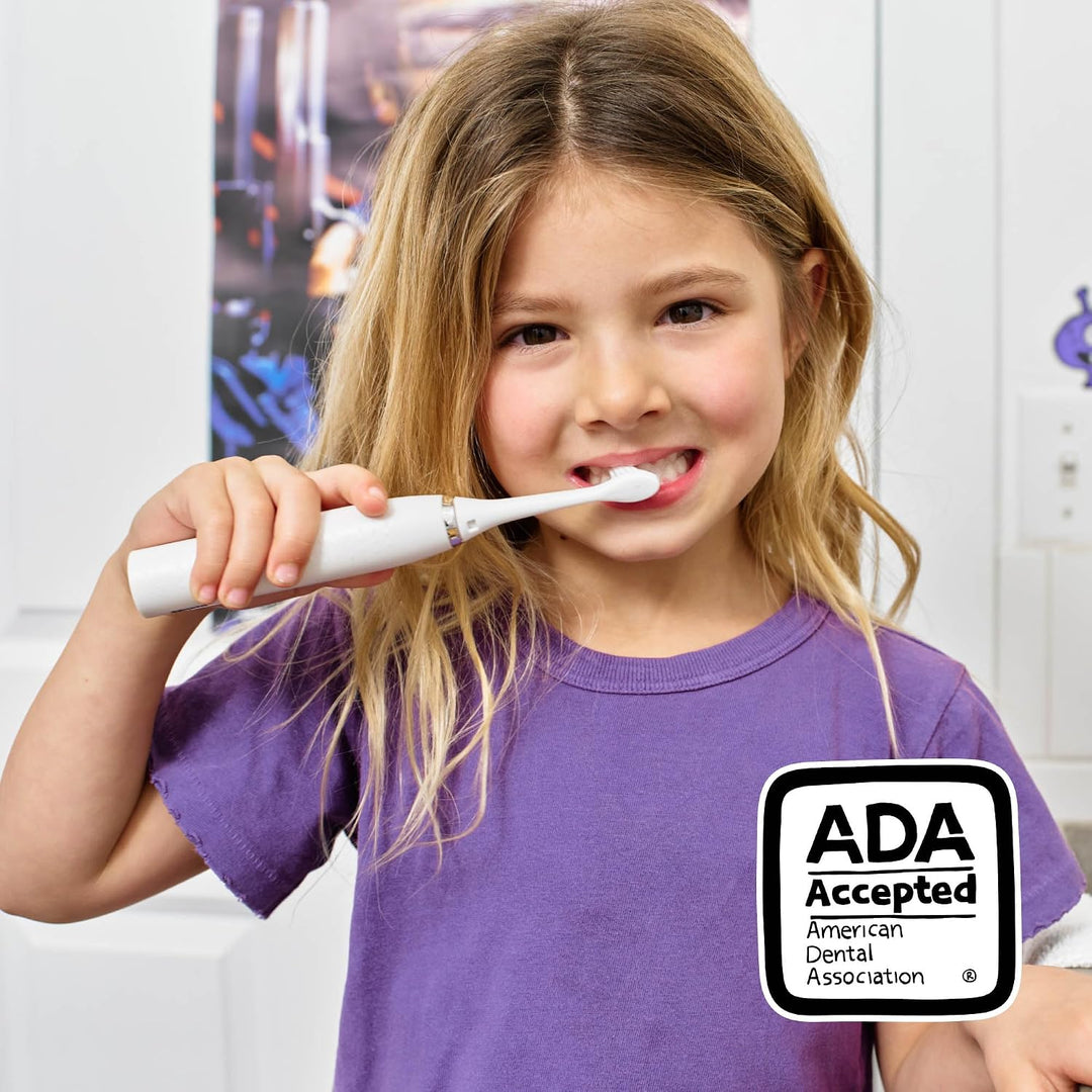 Made by Dentists Cepillo de dientes eléctrico para niños, cepillo d...
