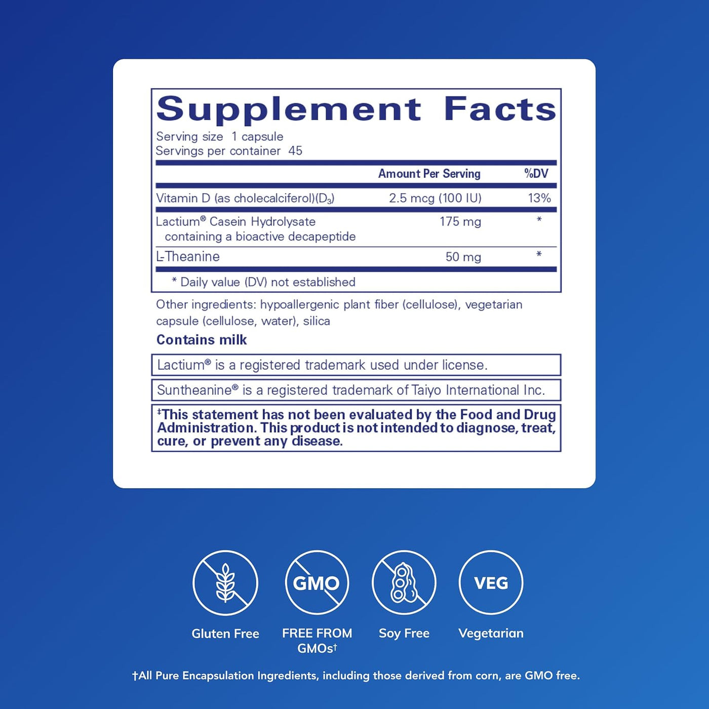 Pure Encapsulations Sereniten Plus | Apoyo para el estrés ocasional...