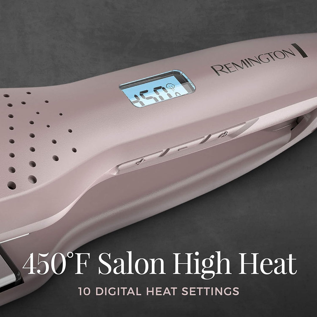 Remington Wet2Straight - Plancha de pelo \/ plancha plana, 450°F de...