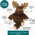 Mary Meyer Marshmallow Junior Moose - Juguete suave, 9 pulgadas