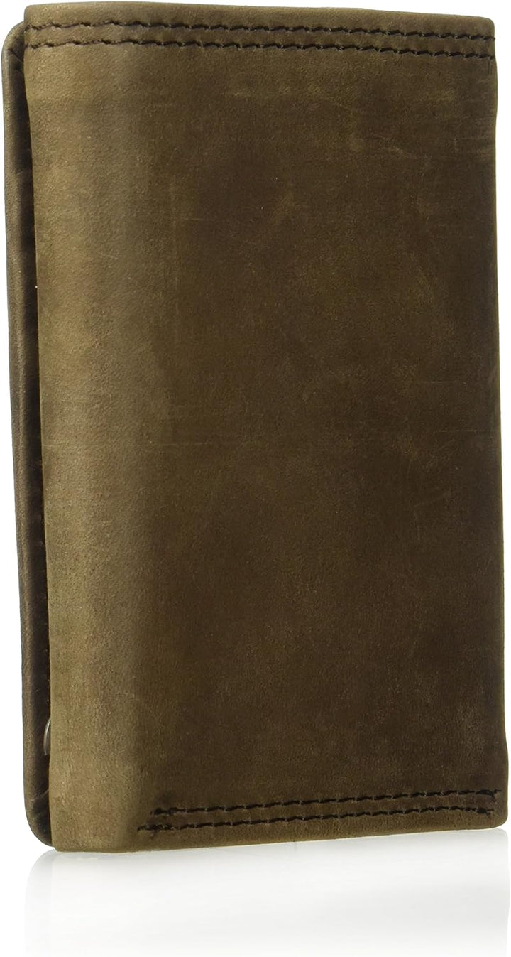 Timberland PRO - Cartera triple de cuero para hombre con ventana pa...