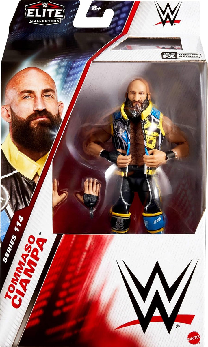 Mattel WWE Elite Figura de acción y accesorios, serie #114 Tommaso...