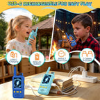 Video Walkie Talkies para Niños 2-Pack: Video Intercom Toys para Niños de 4-10 Años