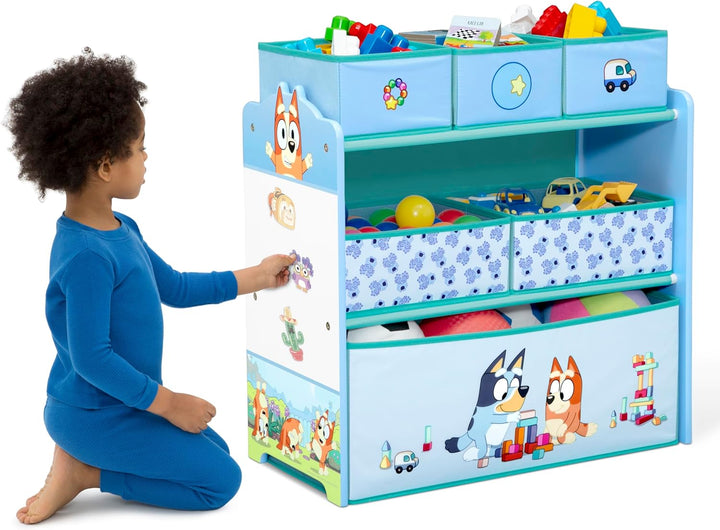 Delta Children - Bluey Design &amp; Store - Organizador de almacena...