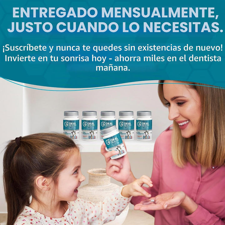 Probióticos orales para niños, probiótico para el cuidado bucal par...