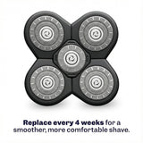 Freebird FlexSeries - Paquete de 3 repuestos de cuchillas oficiales...