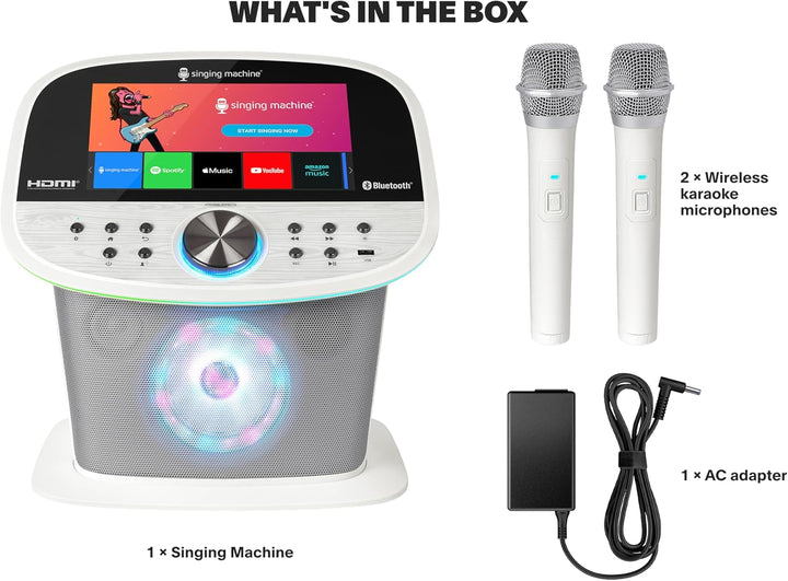 Singing Machine Platinum Plus \u2013 Máquina de Karaoke Wi-Fi para...