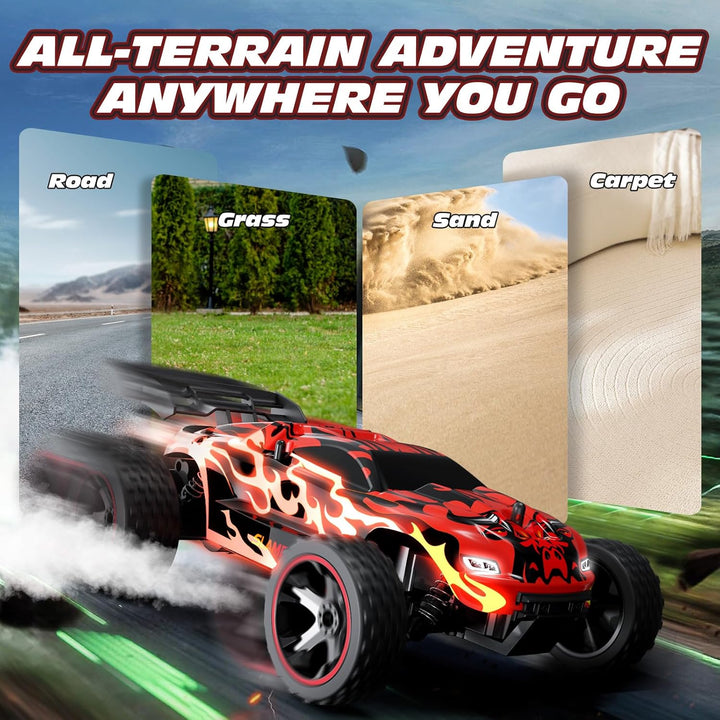 Tecnock Coches RC para Niños, Coche RC a Escala 1:18 2WD con Carga...