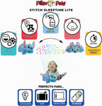 Pillow Pets, Sleep Time Light Stitch, Juguete de Peluche