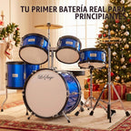 LeSage Juego de batería de 5 piezas para principiantes, kit completo de