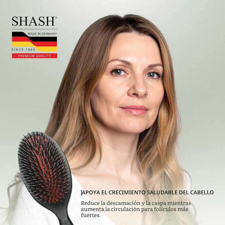 SHASH desde 1869 hecho a mano en Alemania - Cepillo de nylon con ce...