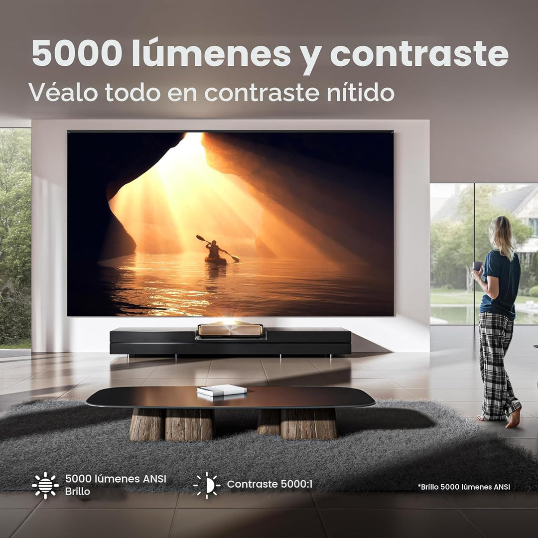 Hisense L9Q Proyector láser triple con distancia de proyección ultr...