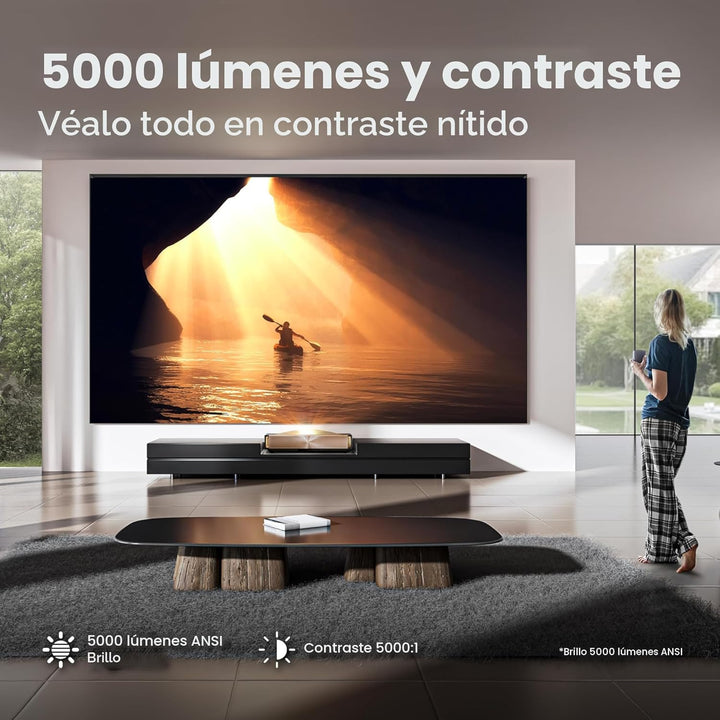 Hisense L9Q Proyector láser triple con distancia de proyección ultr...