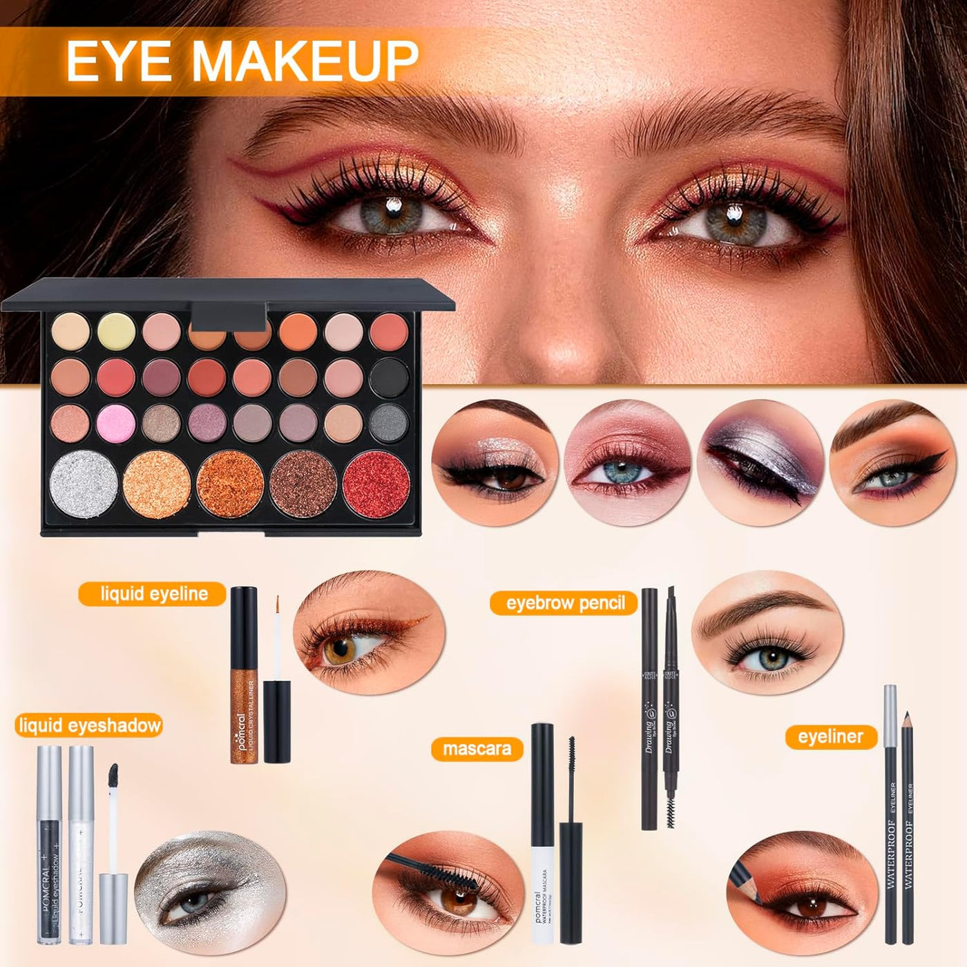 Kit de maquillaje para adolescentes, kit de maquillaje para niñas,...