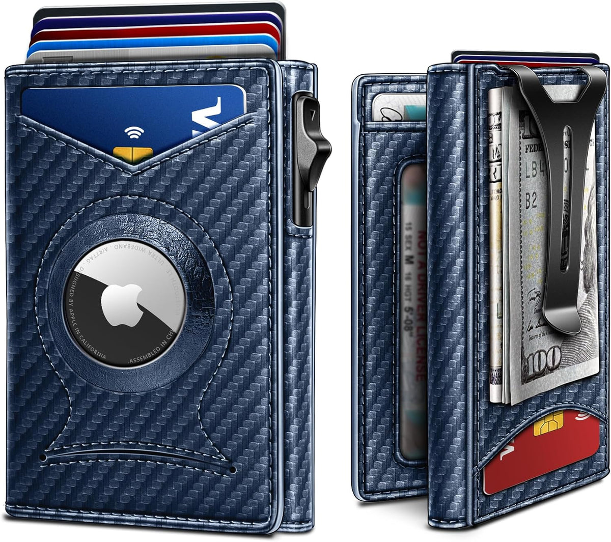 BULLIANT Billetera con Clip para Dinero, Regalo para Hombres Billet...