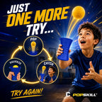 Popskill, juego de habilidad para apretar y atrapar para niños, juguete de coordinación mano-ojo, diversión en interiores y exteriores, juegos familiares y adolescentes, regalos geniales de