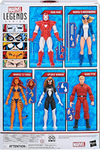 Serie Marvel Legends La Colección de Los Vengadores de la Costa Oeste, 5 figuras coleccionables de 6 pulgadas inspiradas en cómics (exclusivo de Amazon), multicolor