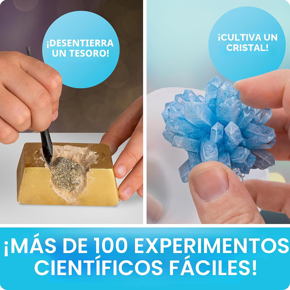 National Geographic Earth Science Kit con 100+ Activities para Kids 8-12