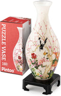 Pintoo Unique 3D Puzzle Vase para Adults - 160 Curved Plastic Pieces [S1035]