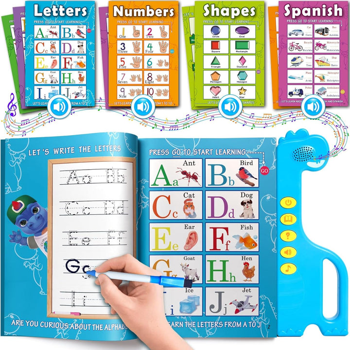 ABC Learning - Libro de Sonidos para Niños Pequeños de 3 a 5 años,...