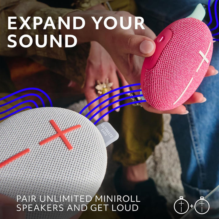 Ultimate Ears MINIROLL Altavoz Bluetooth ultra portátil impermeable...