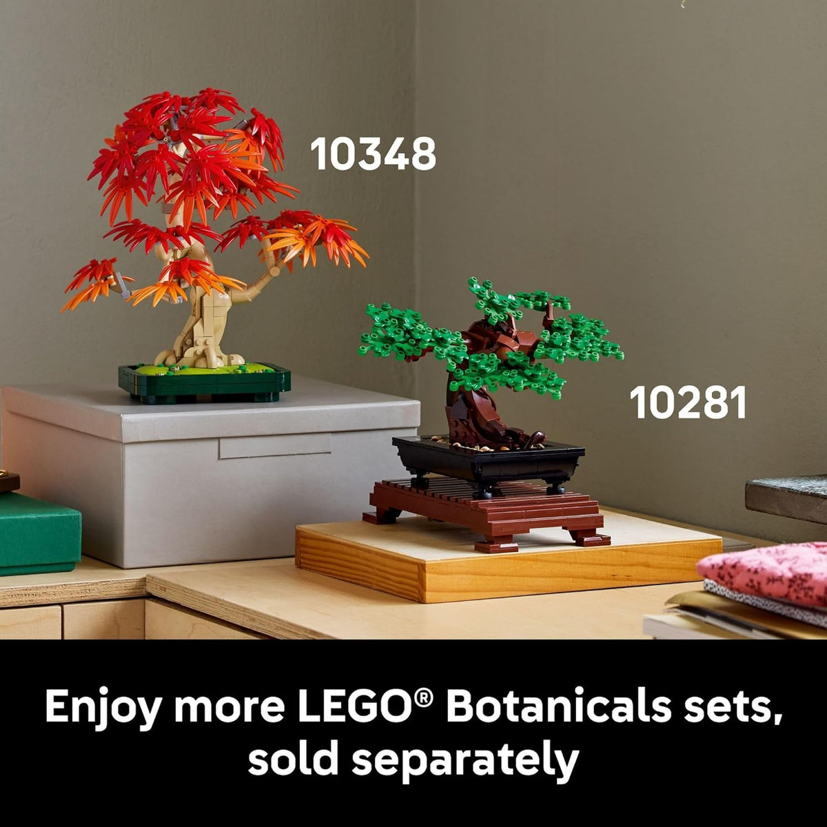 LEGO Botanicals 10348 - Kit de construcción de árbol