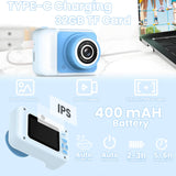 Juguetes de cámara para niñas y niños de 3 a 8 años, cámara 1080P p...