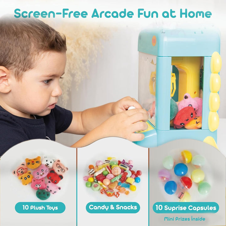 Máquina de garras para niños, mini juego de arcade, máquina expende...