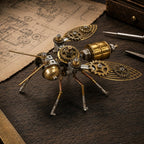 Steampunk Bumblebee 3D Kit de construcción de modelo de metal con herramientas