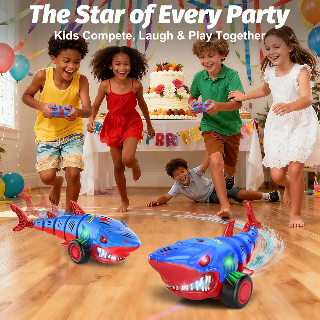 Laradola Coche de juguete Shark RC para niños vehículo de