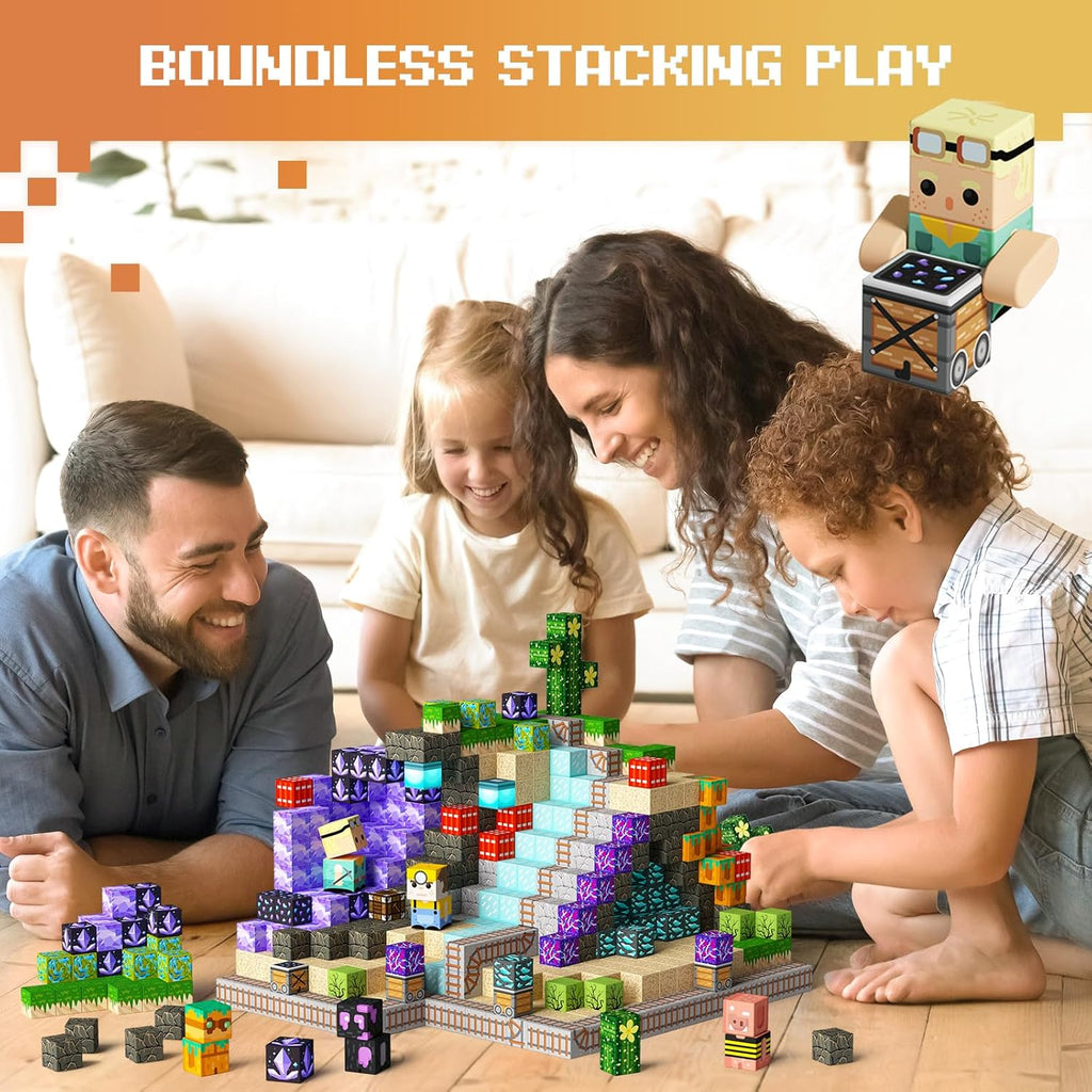 GobiDex Bloques de construcción magnéticos 100PCS Juguetes de construcción