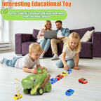 Juguetes para niños Monster Truck Toy Magnetic Remote Control Snake Chain